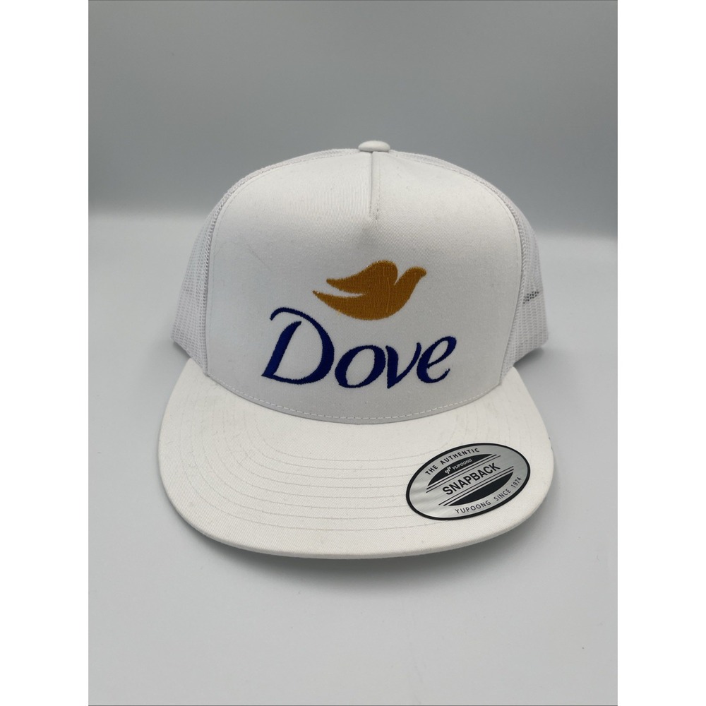 Dove Soap SnapBack Trucker Hat Mesh Classic Ball hat‎ White